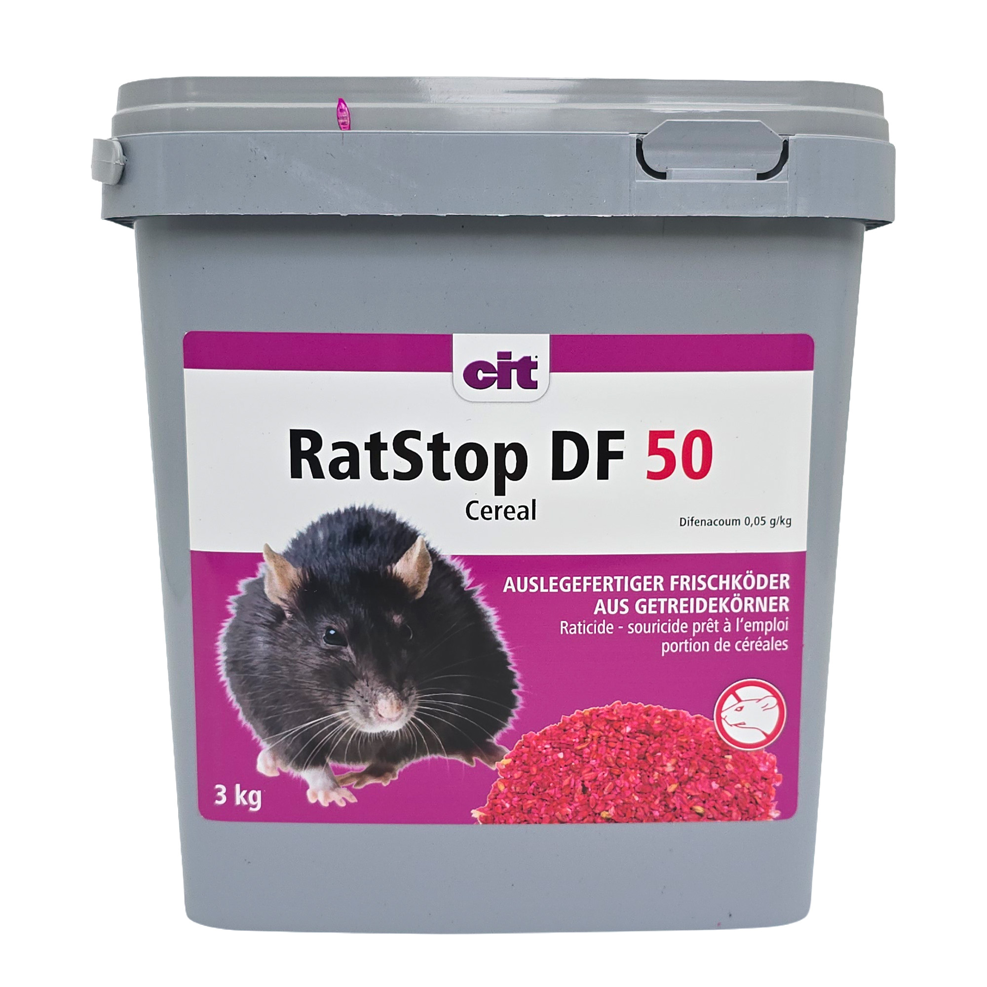 Cit RatStop DF Cereal 50