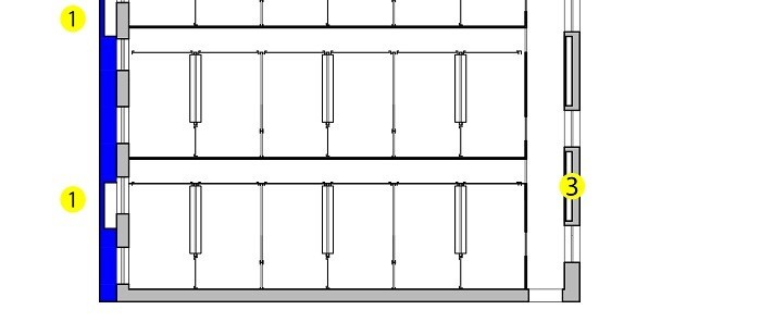 Erdspeicher Draufsicht