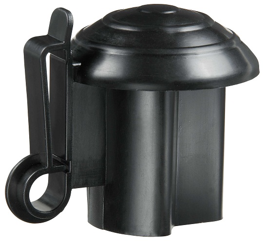 Kopfisolator schwarz für T-Post (10Stk/X-Pack) ***