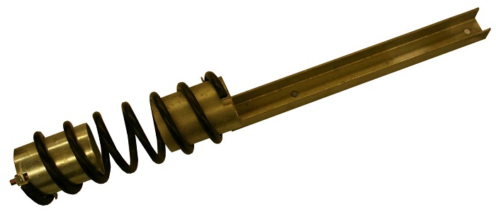 Feder mit Oberteil von Kratzbürste Exclusiv