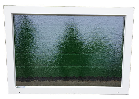 Stallfenster Suding 120 cm breit x 100 cm hoch, weiß, einscheibig