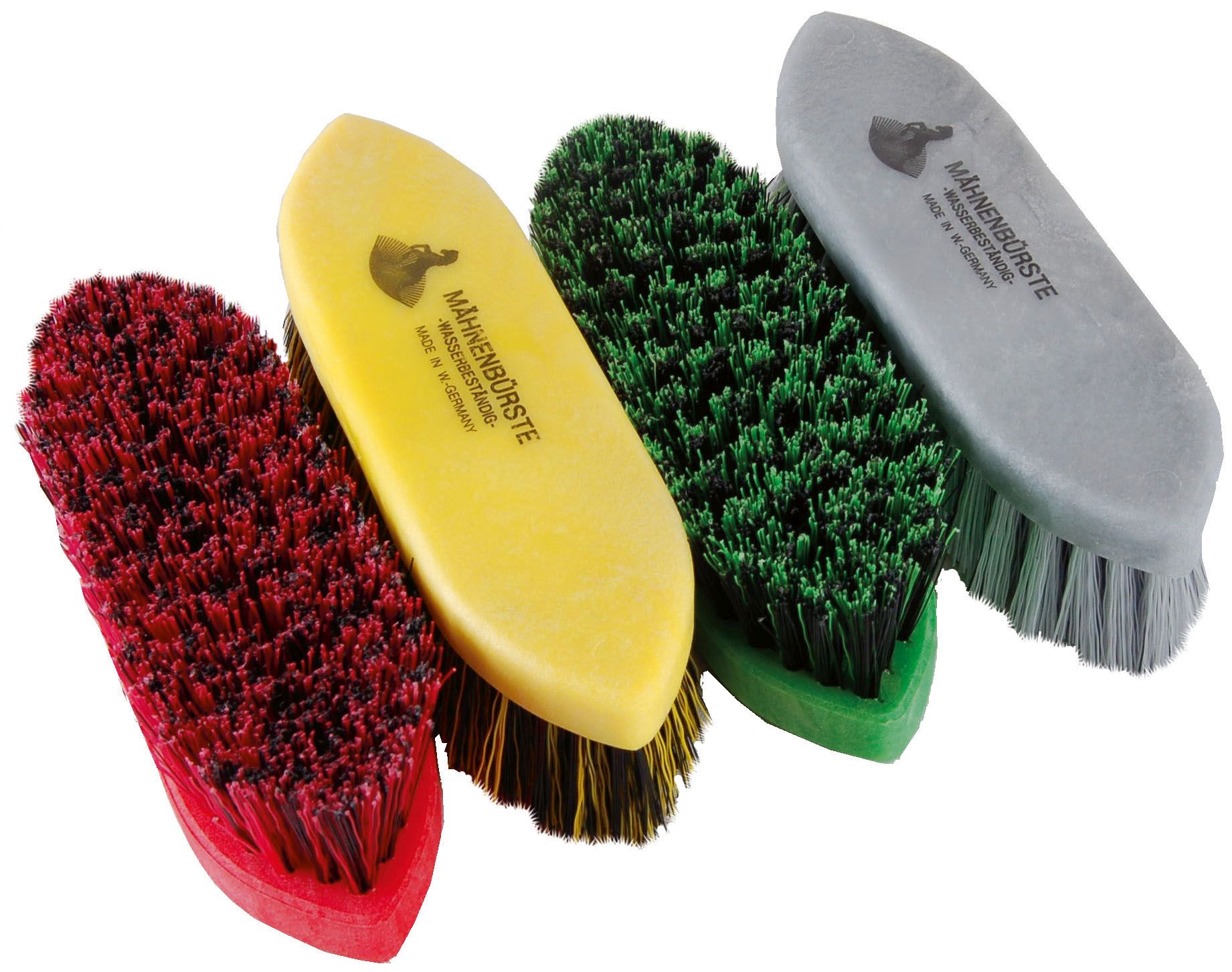 Mähnenbürste mit PVC Rücken