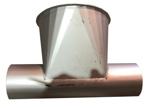 Übergang Ø200 - auf Kette Ø60