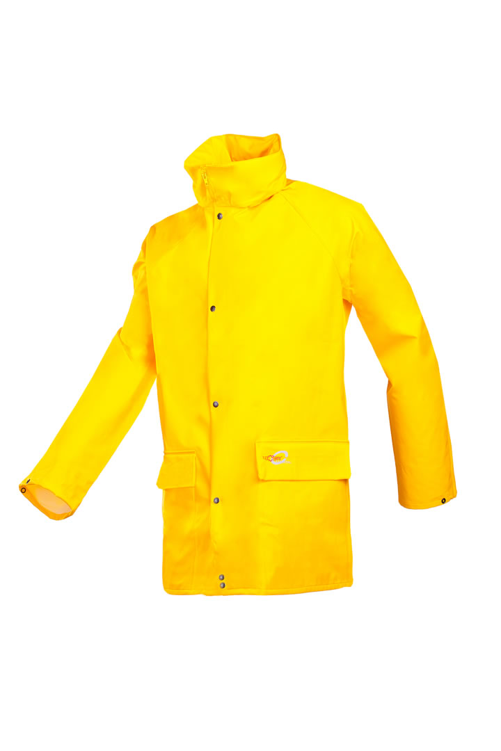 Regenjacke Flexothane Gelb-Atmungsaktiv***   