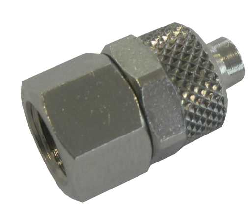 Gerade Aufschraubverschraubung R1/8 - 8/6