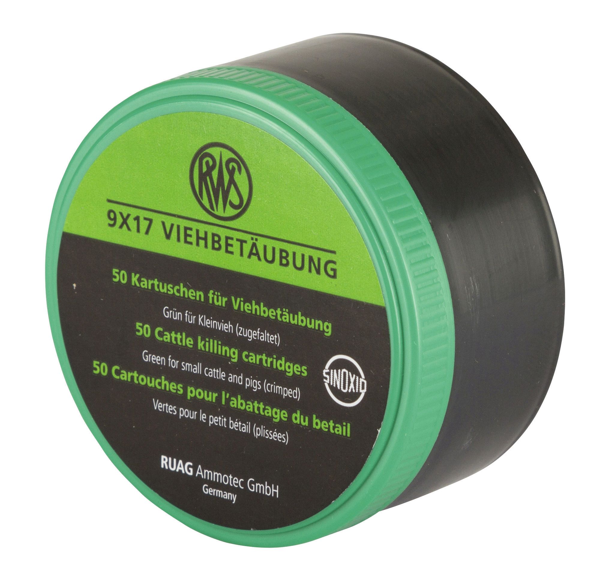 Schlachtpatronen grün (50Stk/X-Pack)
