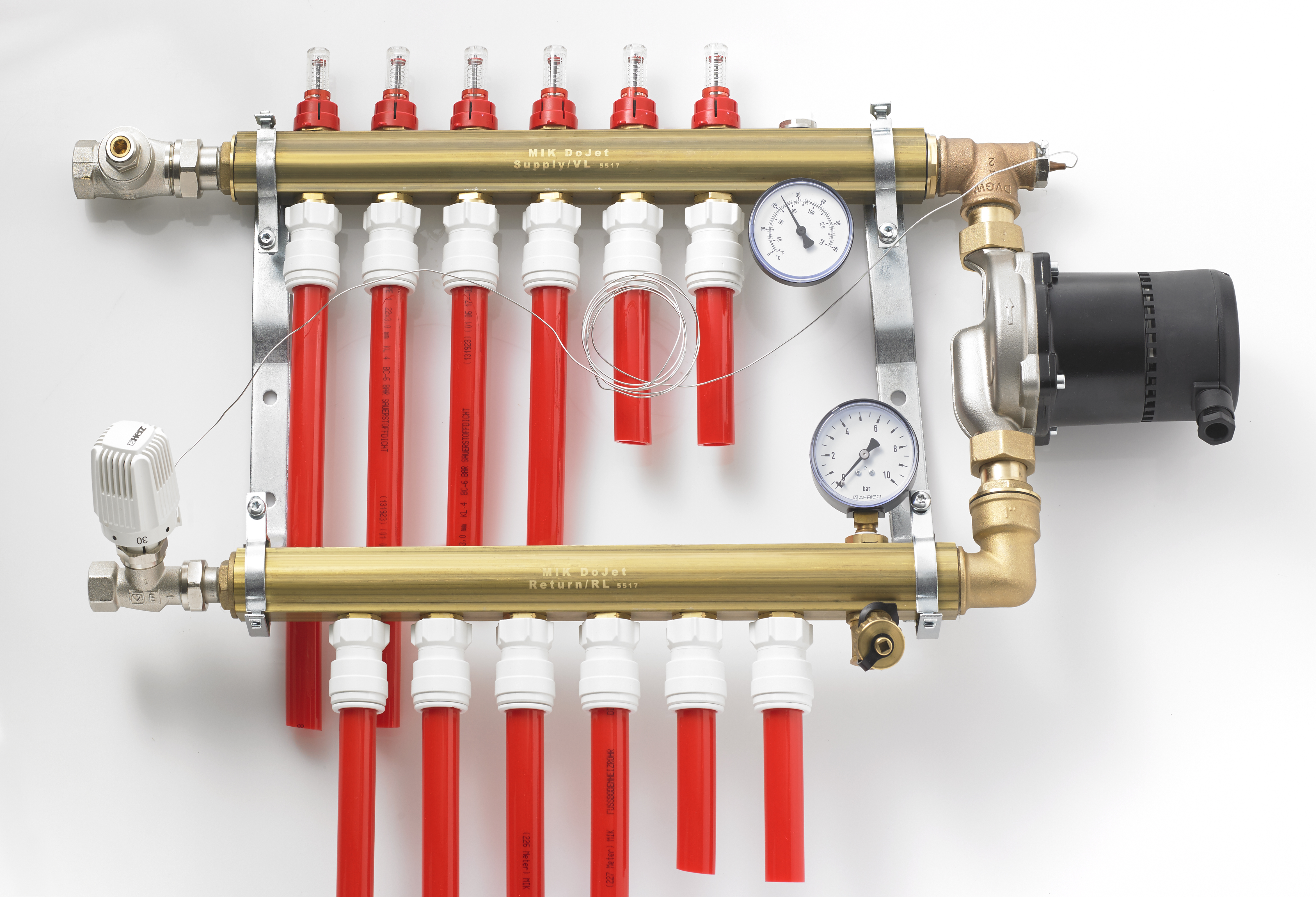 Heizkreisverteiler DoJet 2 - ohne Fittinge