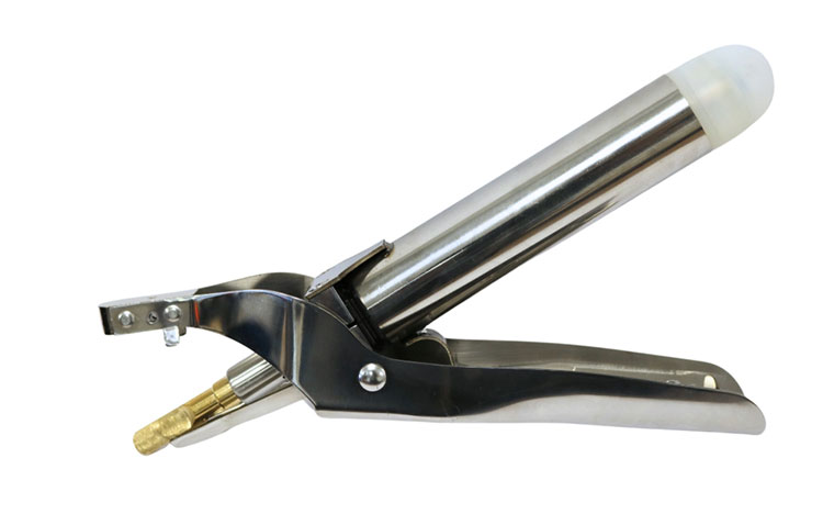 Gas-Schwanzkupiergerät mit automatischer Zündung