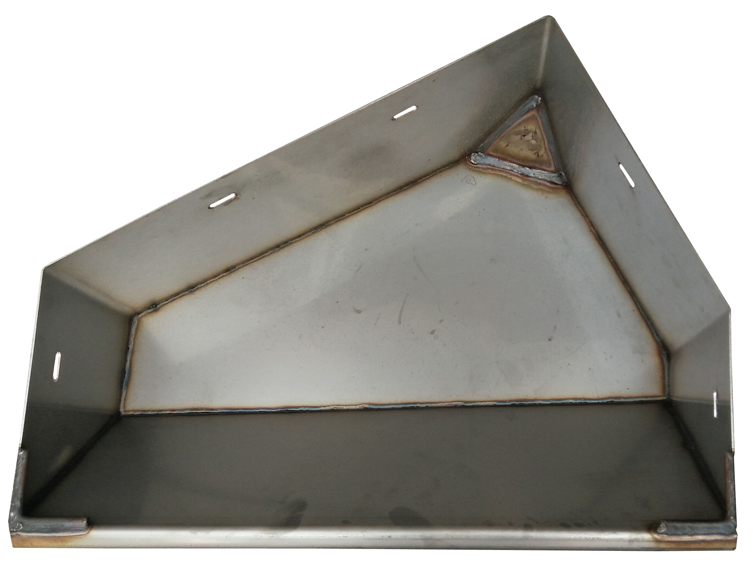 Ecktrog für Abferkelbox Niro links