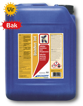 Disinfect Jod 10 Liter - Gefahrgut