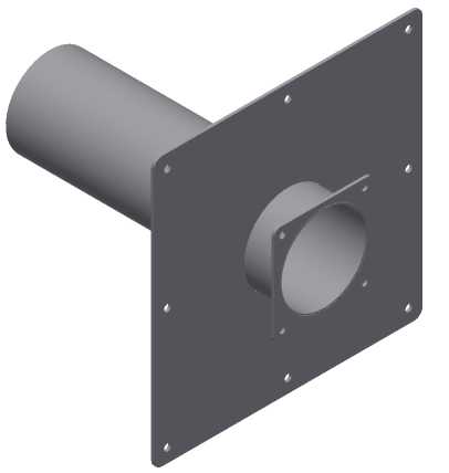 Mauerdurchführung 6" Niro