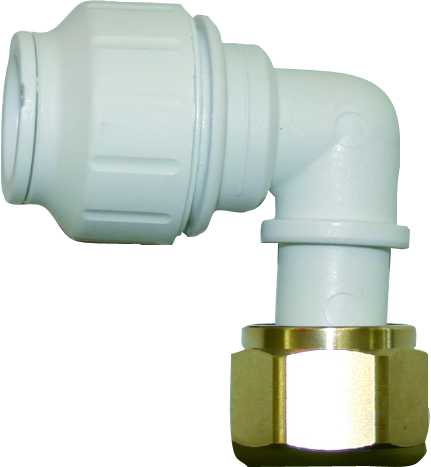 AquaSpeed Aufschraubwinkel 90° 15mm