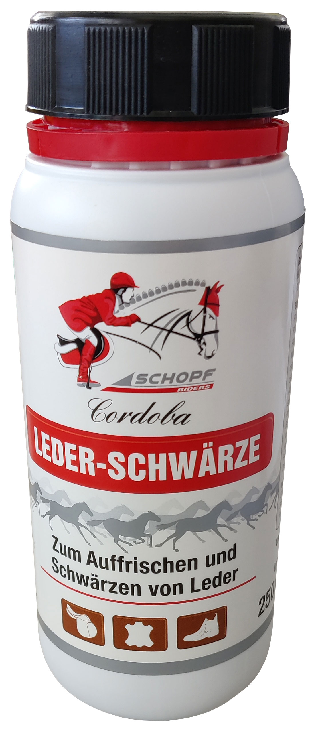 Leder-Schwärze 250 ml