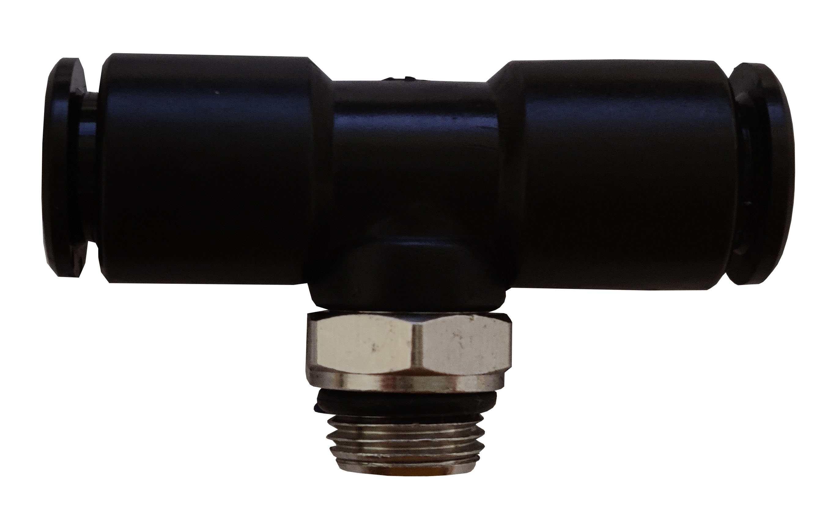 Drehbare T-Einschraubverschraubung, 8mm, Gewinde 1/8"