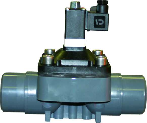 PVC-Membranventil 50mm komplett (Strangventil)