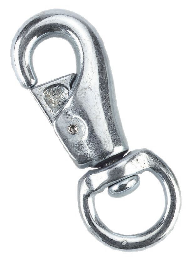 Karabiner mit rundem Umlauf