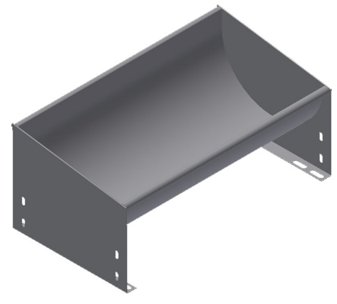 Niro-Trog für Sauen und Eberstall 60 cm 