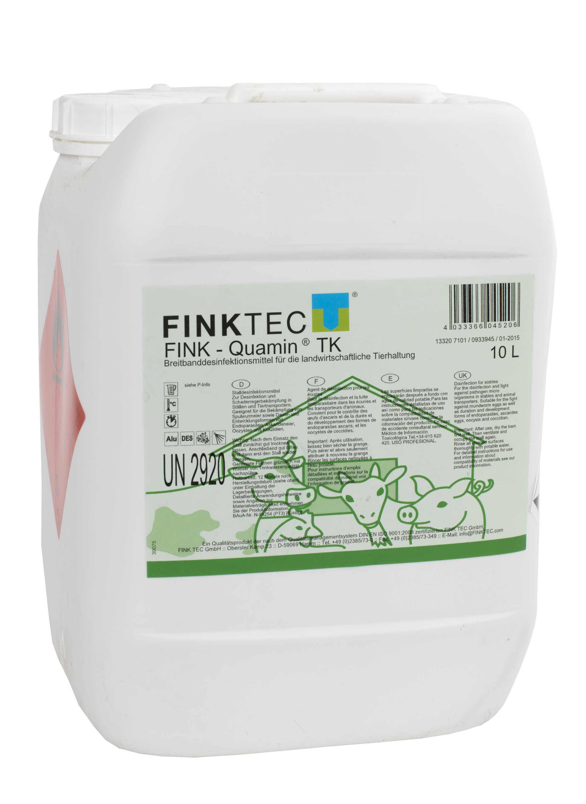 FINK-Quamin TK 11 kg - Gefahrgut