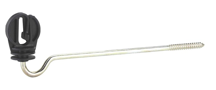 Bandisolator mit 22 cm Stütze und Holzgewinde