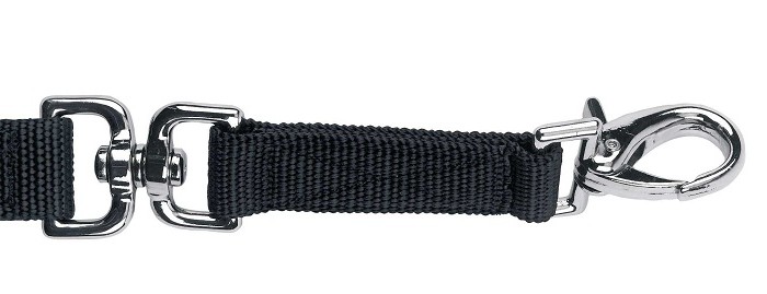 Longierleine mit Wirbel und Karabiner