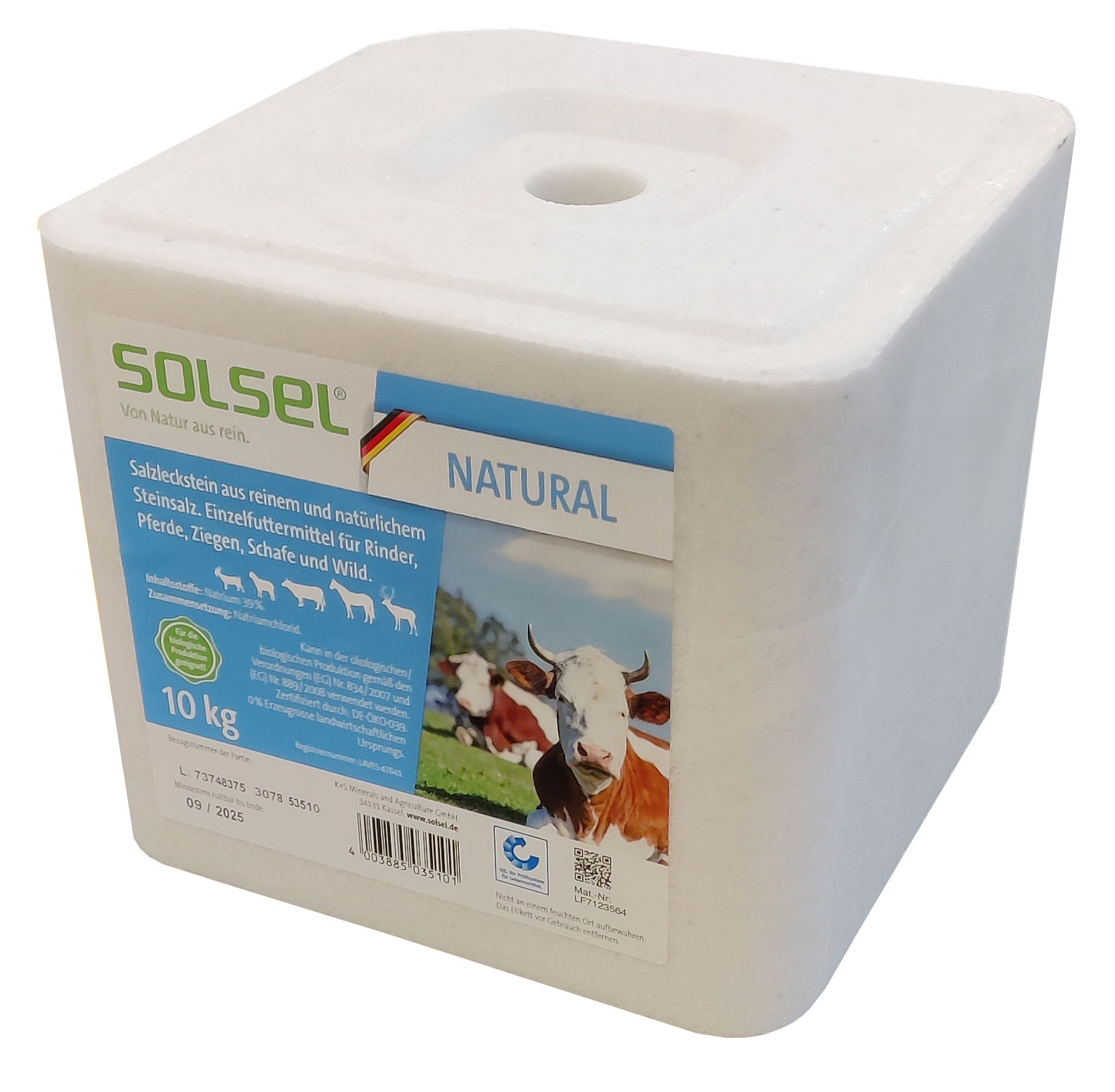 Salzleckstein Solsel 10 kg***