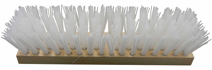 Ersatzkratzbürste 35cm mit Holzrücken
