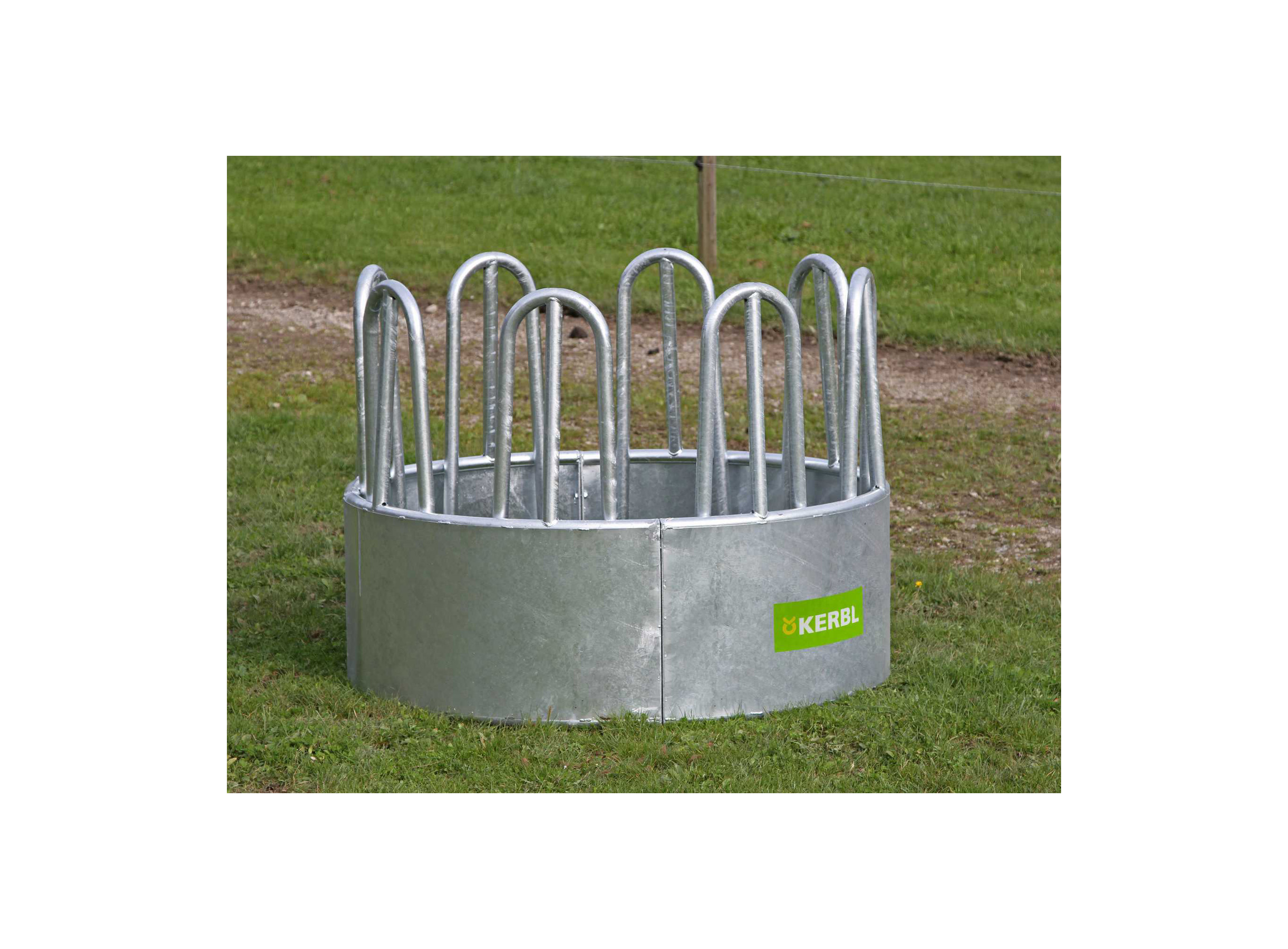 Rundraufe mit 8 Fressplätzen