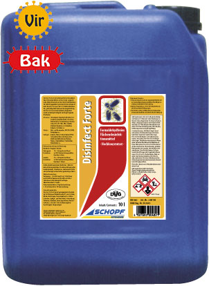 Disinfect Forte Formaldehydfrei 10 Liter - Gefahrgut