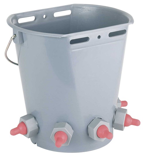 Lammeimer komplett  mit 5 Sauger