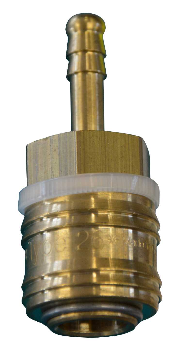 Kupplung mit Tülle 6mm