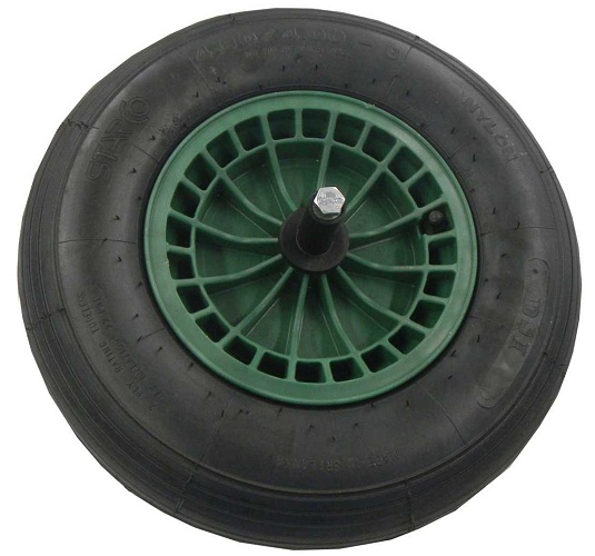 Ersatzrad mit Kunststoffelge - kurze Achse ***