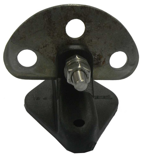 Torgriffösenisolator mit 3-Lochplatte - 2 Stk./Pkg