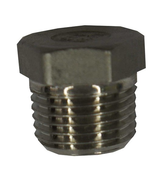 Stopfen Niro 1/2" AG