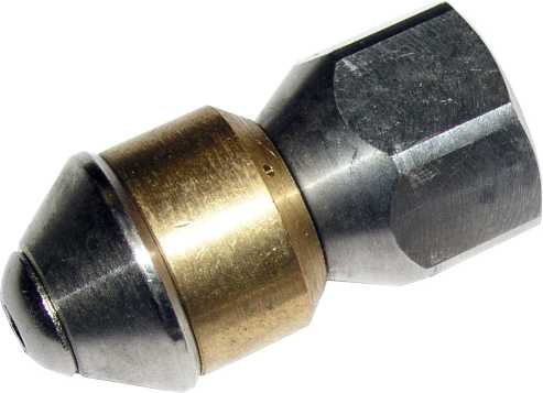 MB Rohrreinigungsdüse rotierend zur Futterablaufreinigung