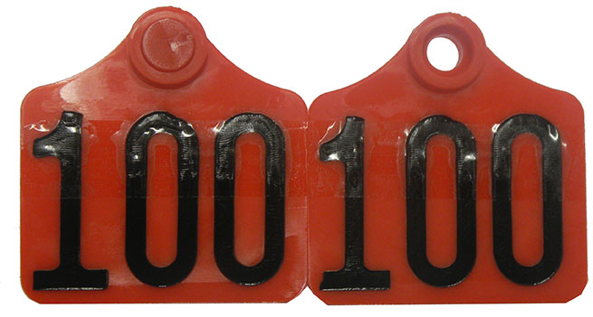 Ohrmarken Primaflex Gr.1 (25Stk/Pkg)