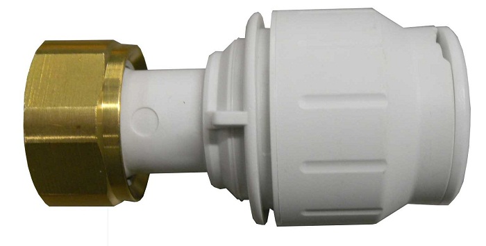 AquaSpeed Schraubverbinder gerade 22mm