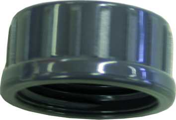 PVC-Gewindekappe mit 1/2" IG