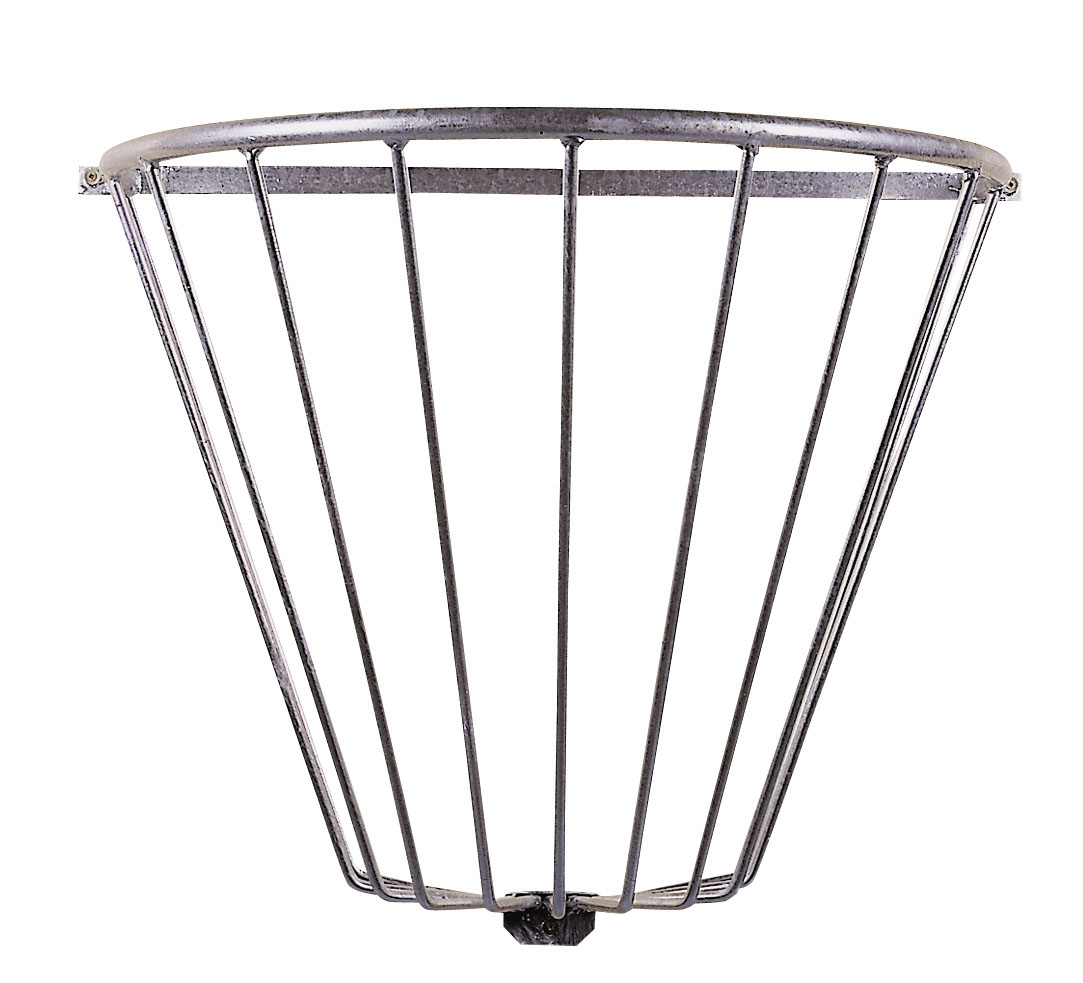 Heuraufe Halbrund verzinkt 73x62x42cm
