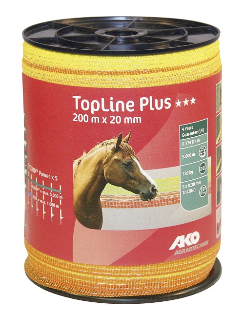 Breitband 20mm - Gelb Orange    200lfm