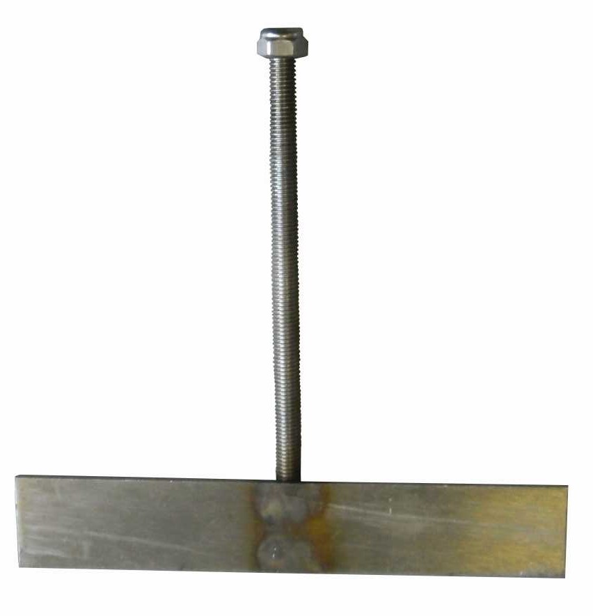 Spaltenanker M10 x115 mit Flacheisen