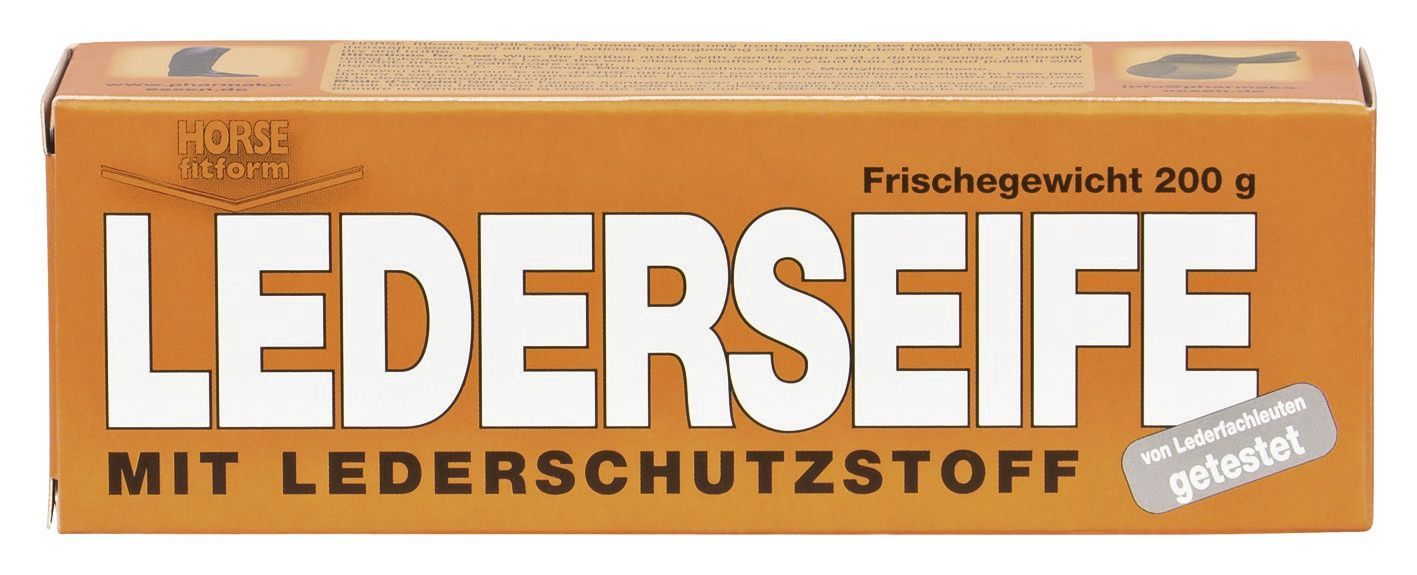 Sattelseife mit Lederschutzstoff 200g 