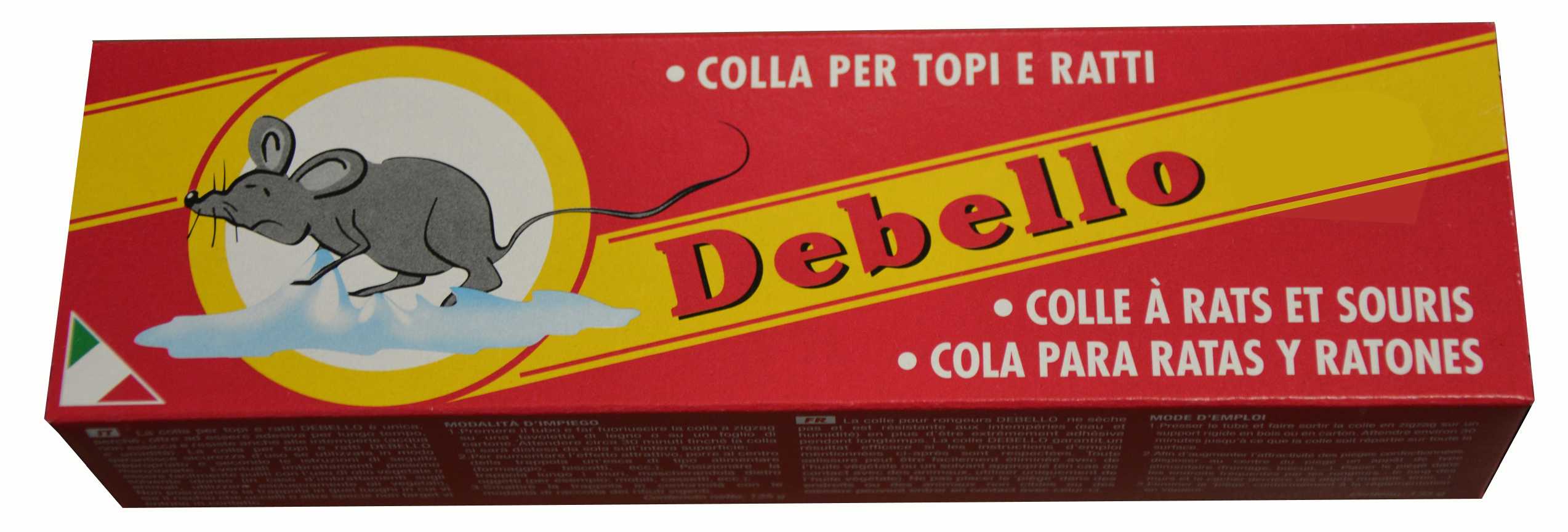 Klebetube für Ratten und Mäuse