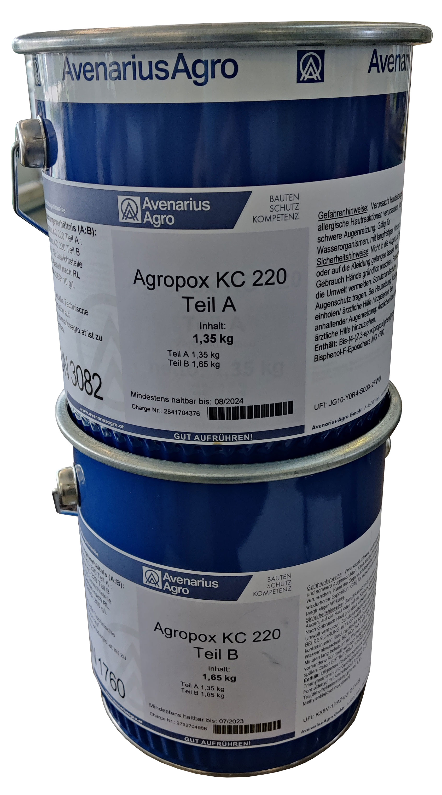 Agropox KC 220 Klebe- und Stopfmörtel 3kg