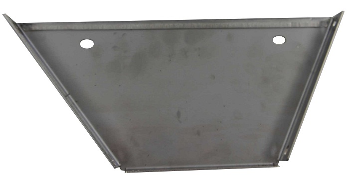 Endplatte für Niro-Trog 