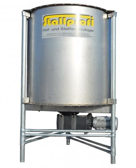 CCM-Vorlagebehälter aus Edelstahl