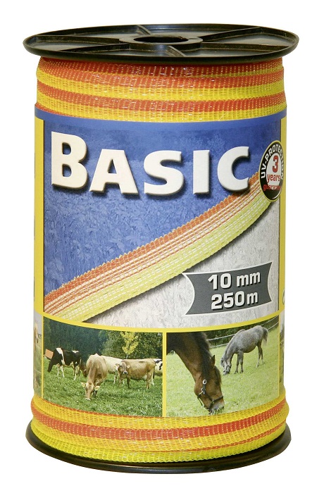 Breitband 10 mm Gelb-Orange 250 lfm