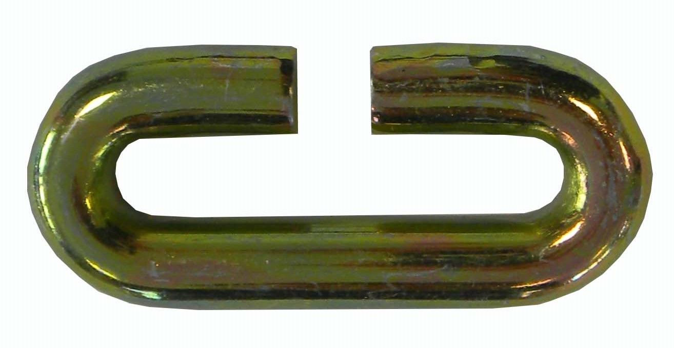 Kettenkupplungsglied gehärtet verzinkt 