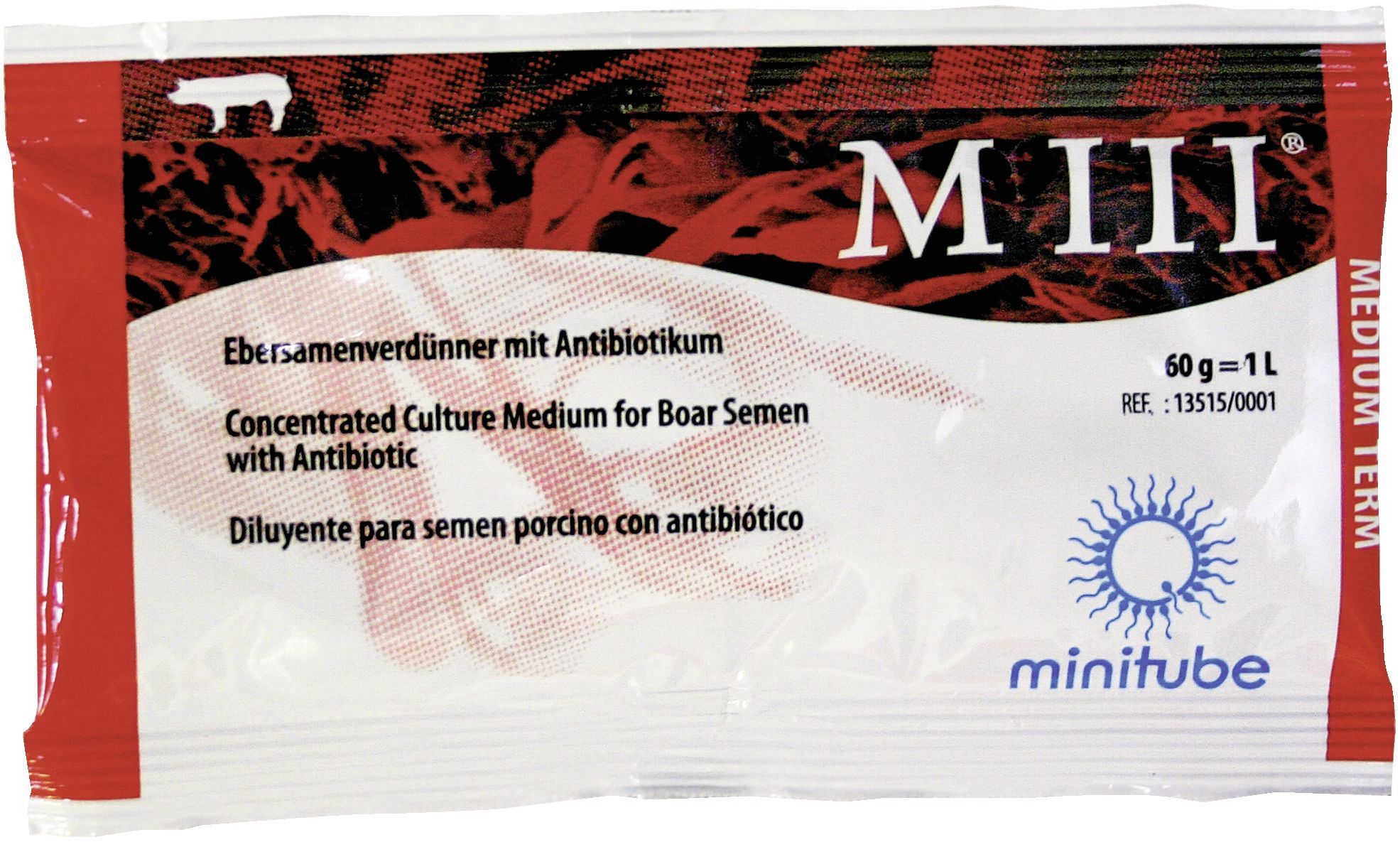 Samenverdünner MerkIII mit Antibiotika