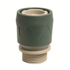 Schnellkupplung mit Außengewinde  3/4 Zoll PVC