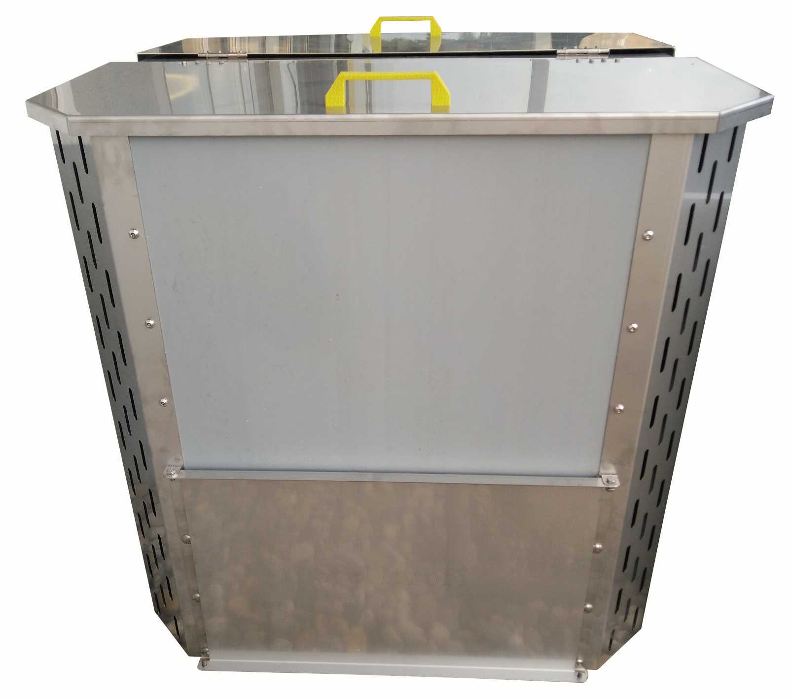 Komposter doppelt 100x100 cm 